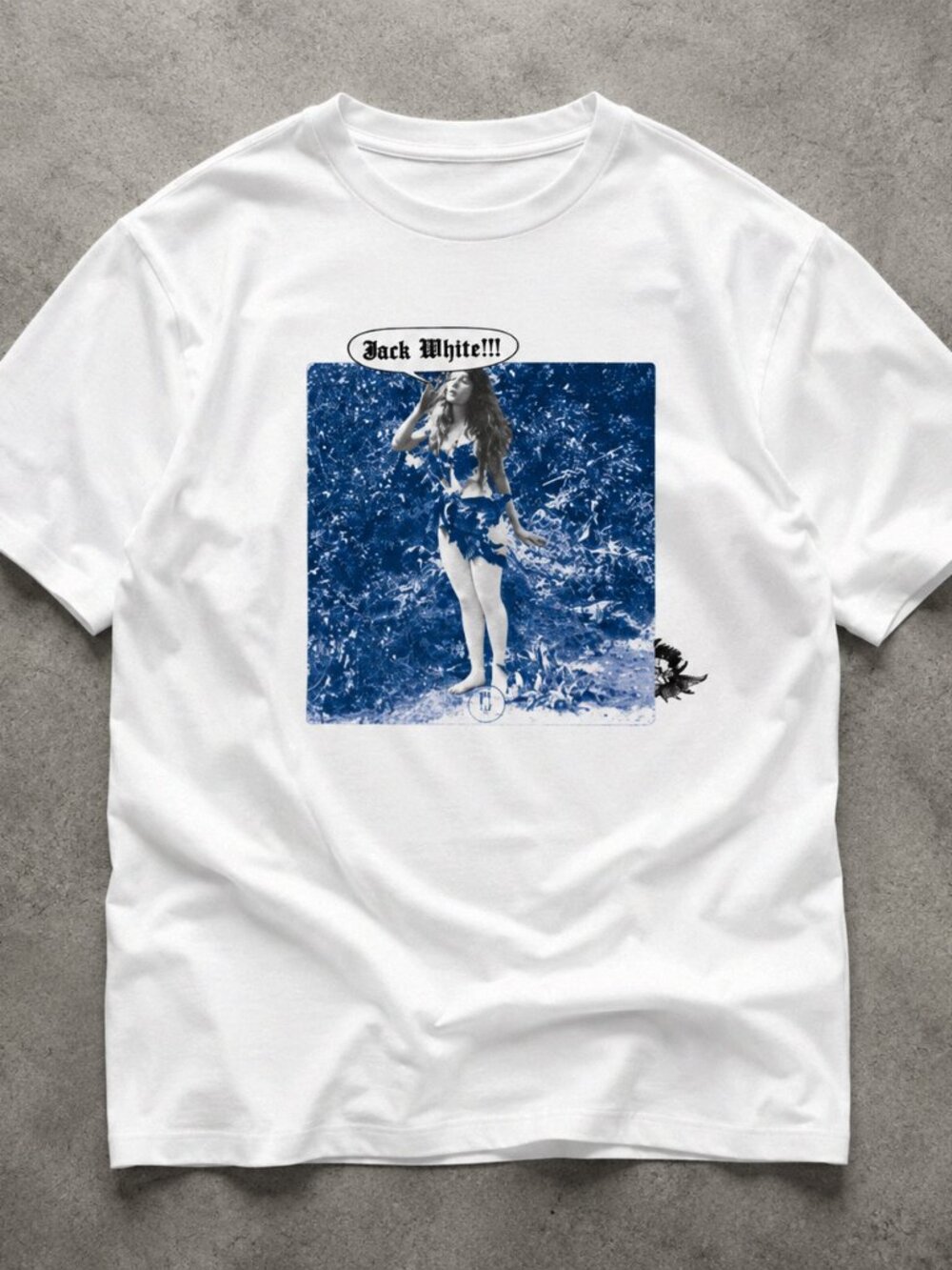 Jack White Eden Tour Blue Photo Graphic Unisex T-Shirt